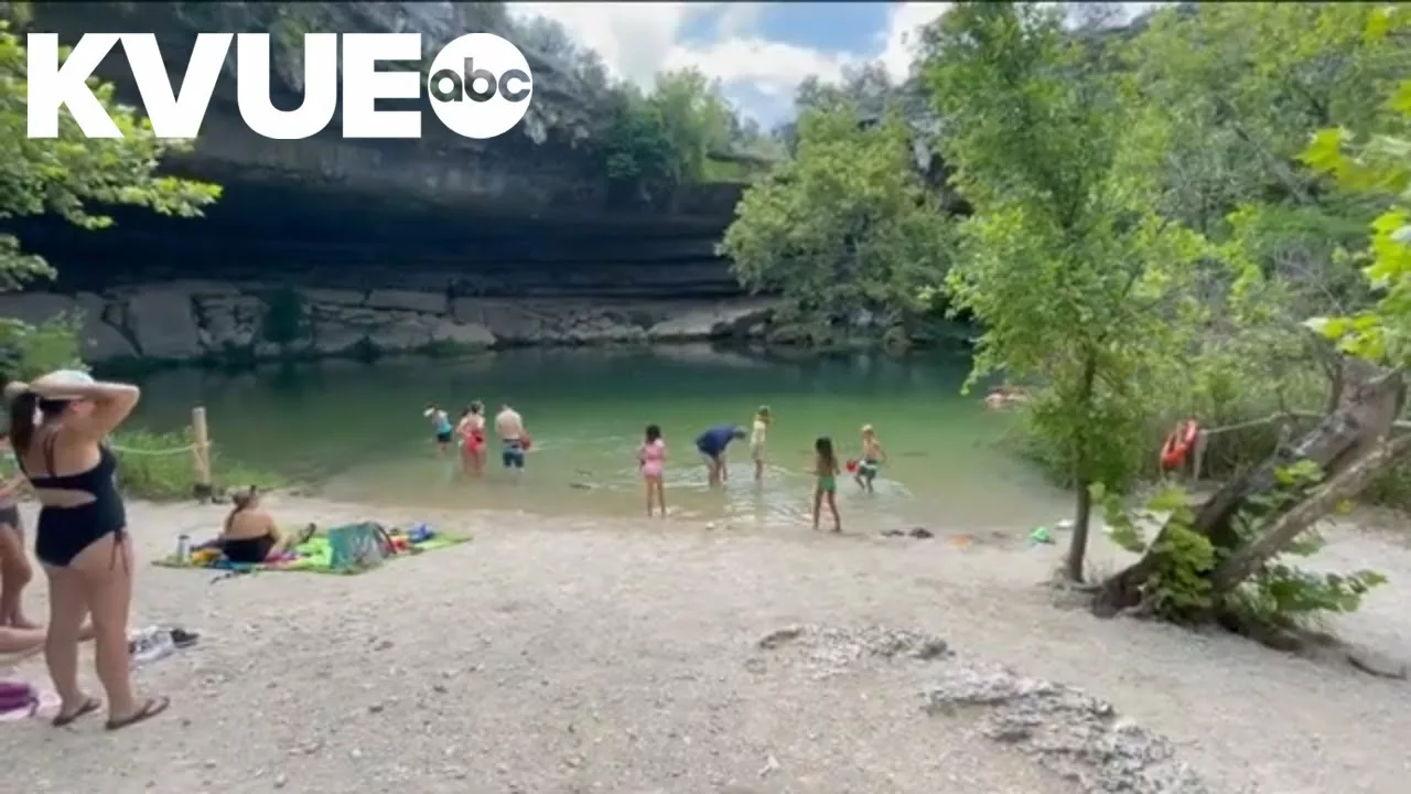 Swimmers Are Back At Hamilton Pool | KVUE