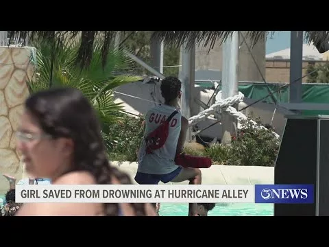 Lifeguard Saves Teen Swimmer At Hurricane Alley | KIII 3 News