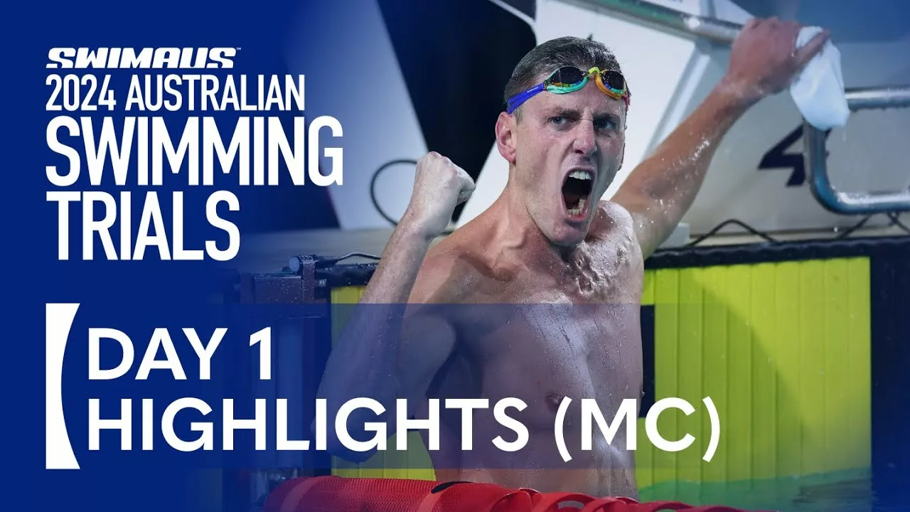 Australian Swimming Trials – Night 1 Highlights (MC) | Wide World of Sports