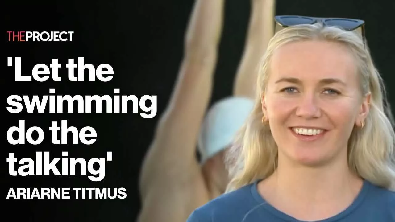 Ariarne Titmus On Letting The Swimming Do The Talking At The Olympics | The Project