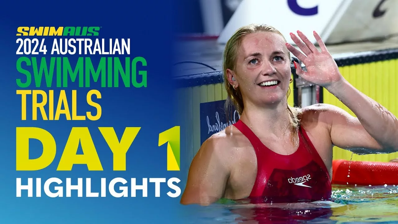 Australian Swimming Trials - Night 1 Highlights | Wide World of Sports