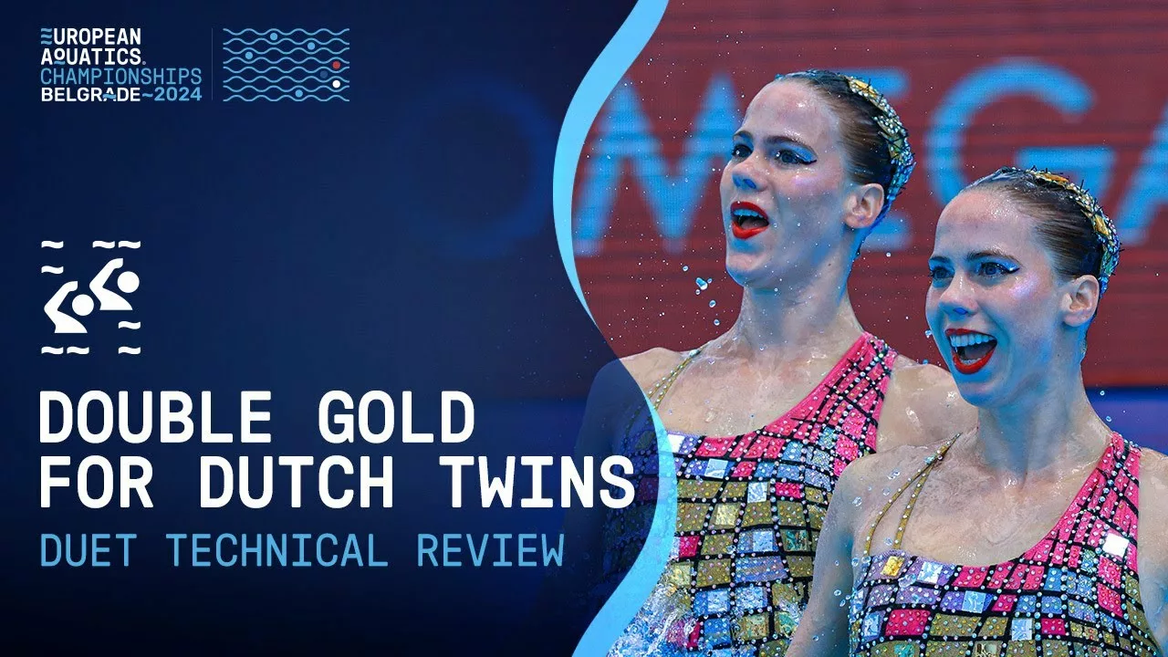 Dutch Do the Duet Double | Belgrade 2024 | European Aquatics TV