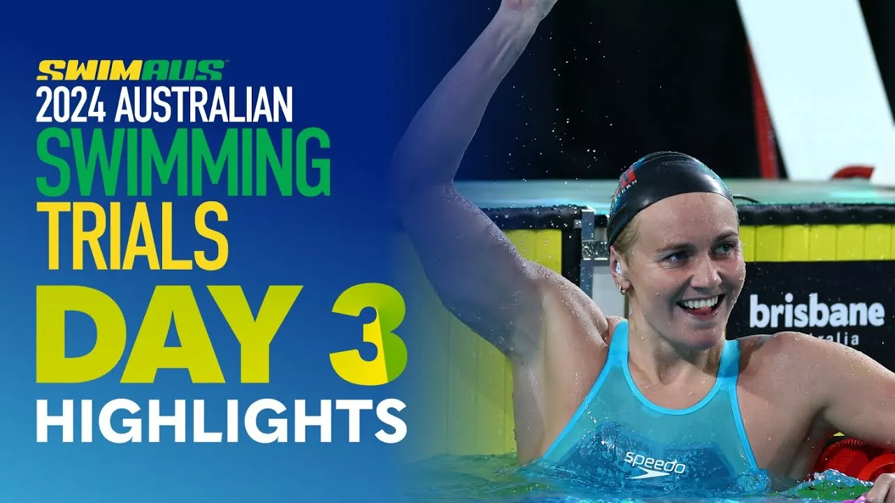 Australian Swimming Trials – Night 3 Highlights | Wide World of Sports