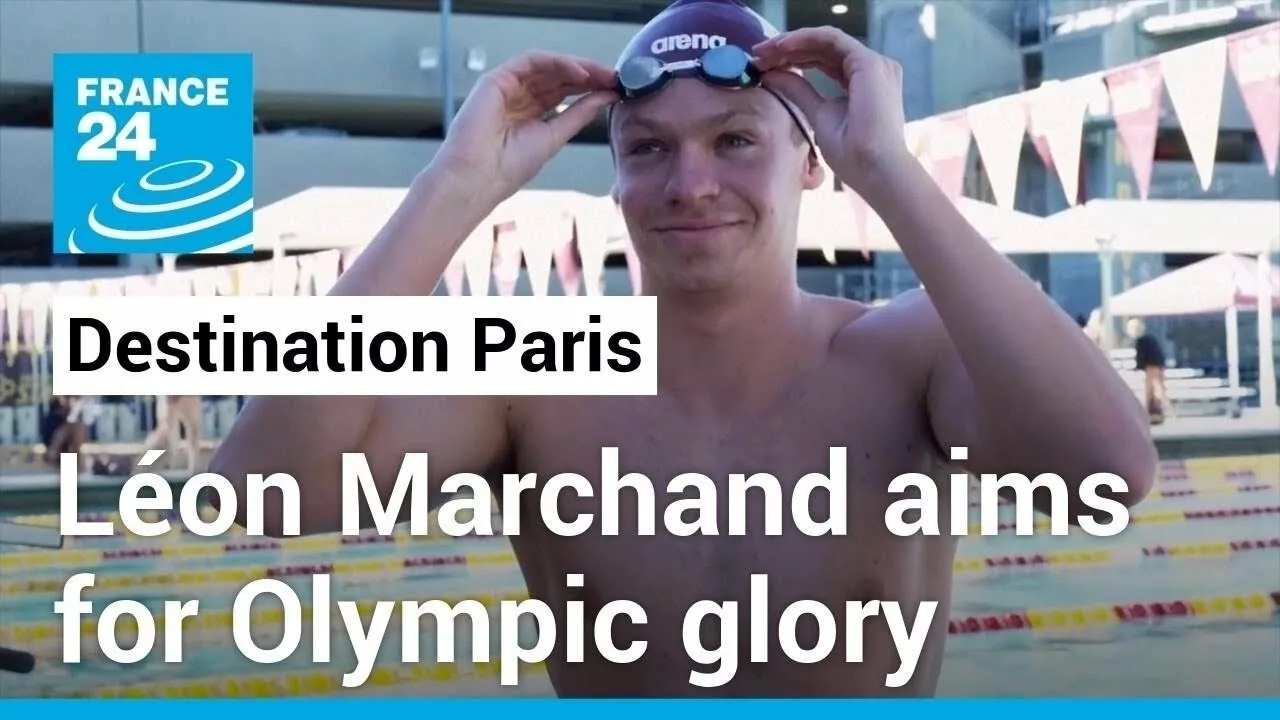 French Swimmer, Léon Marchand Aims For Olympic Glory • France 24 English