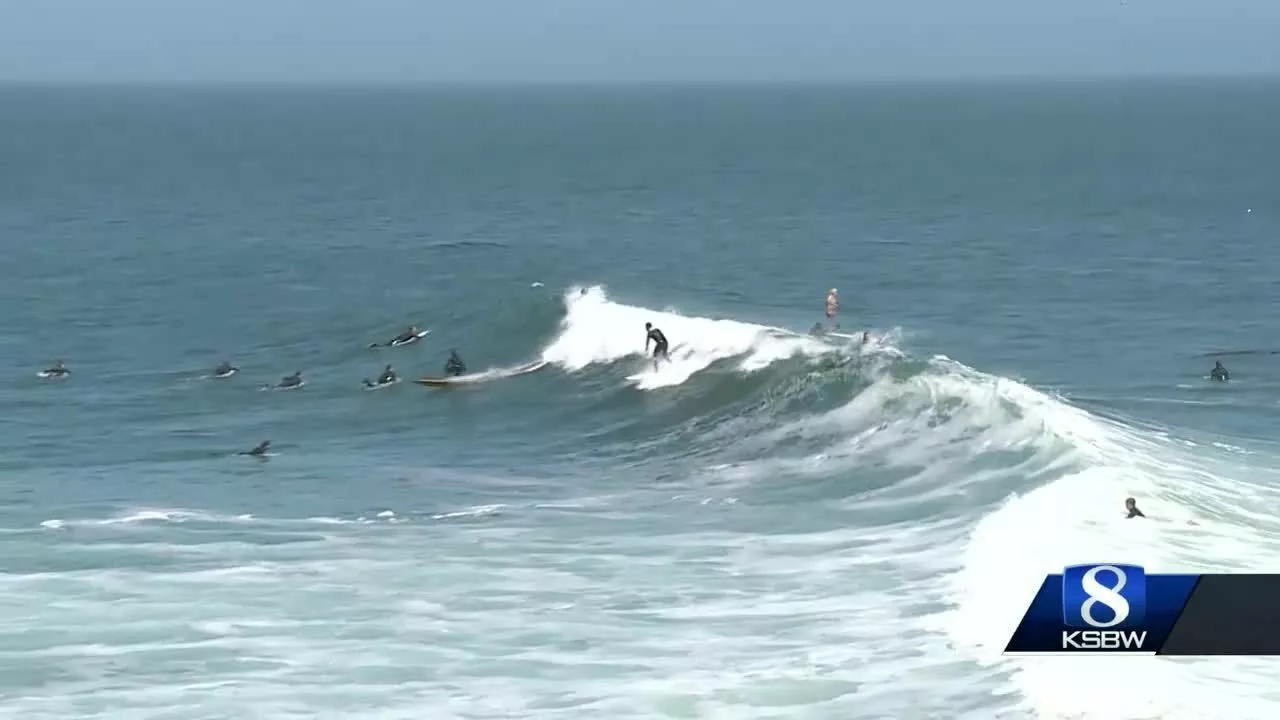 Rising Tide And Dangerous Swells Threaten Swimmers And Surfers On Central Coast | KSBW Action News 8