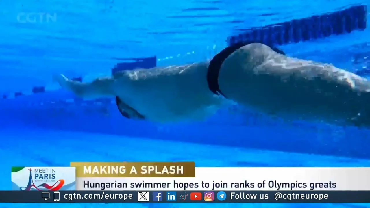 Paris Olympics 2024: Nandor Nemeth And Hungary’s Proud Swimming Story | CGTN Europe