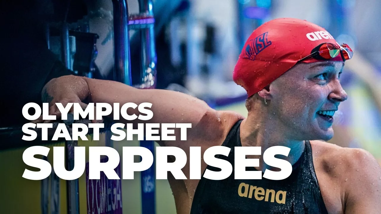 Paris 2024 Swimming Psych Sheets (Reaction) | Propulsion Swimming