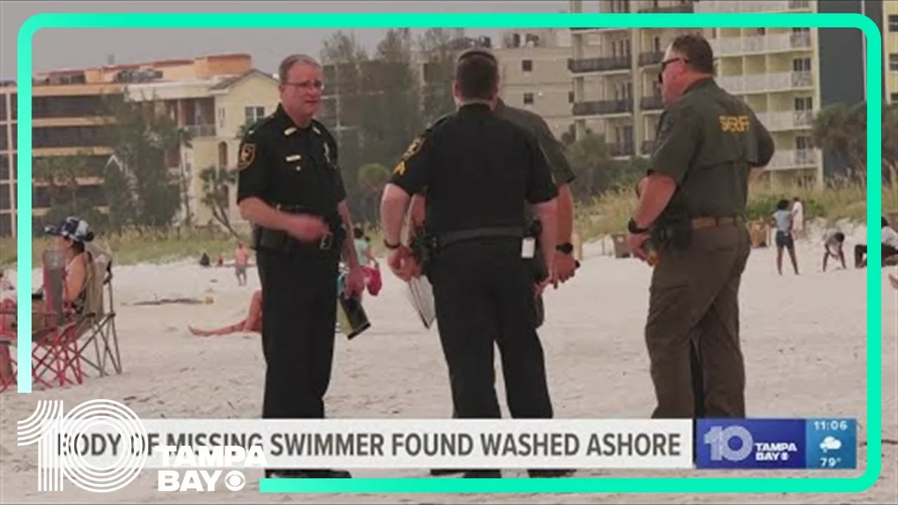 Missing Swimmer Found Dead Near Madeira Beach Identified As 31-year-old Man | 10 Tampa Bay