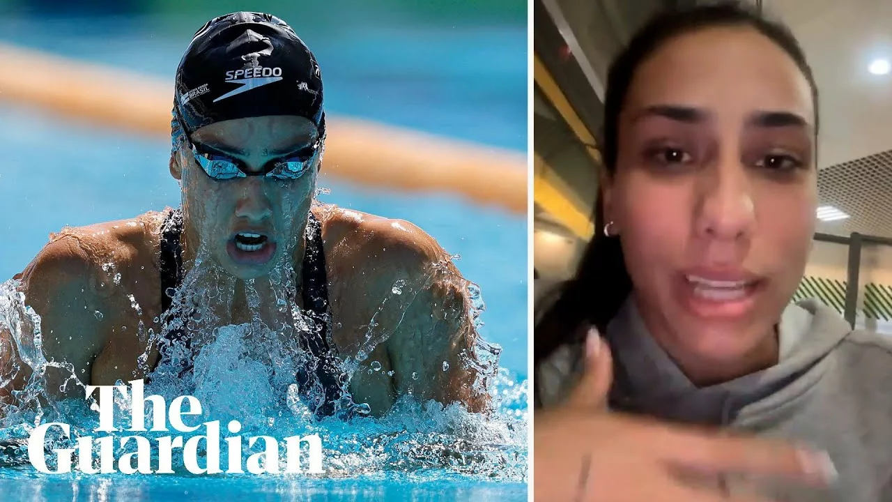 Brazilian Swimmer Speaks Out After Expulsion From Olympics | Guardian Sport