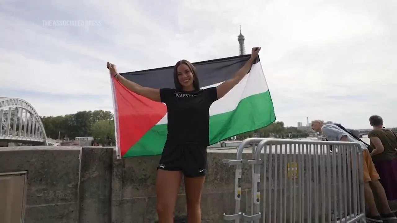 Palestinian Swimmer At Paris Olympics: I Fight For My Country Through Sport | Associated Press