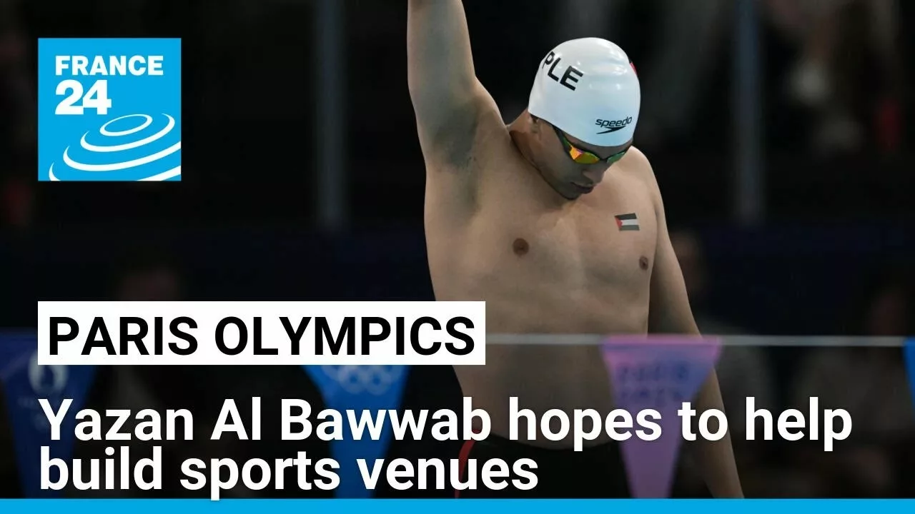 Two-Time Olympian Swimmer From Palestine Yazan Al Bawwab Hopes To Help Build Sports Venues | France 24