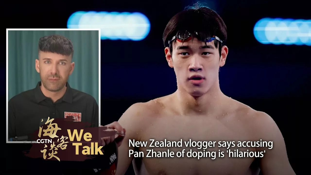 We Talk: New Zealand Vlogger Says Accusing Pan Zhanle Of Doping Is ‘Hilarious’ | CGTN