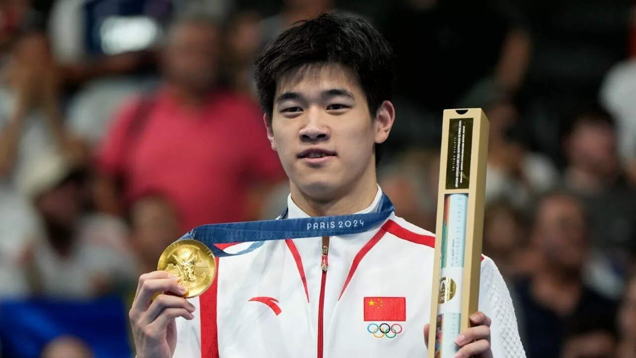 Matty & ‘The Missile’ In Paris: Olympic Chinese Swimmer’s World Record Divides Opinions | Sky News Australia