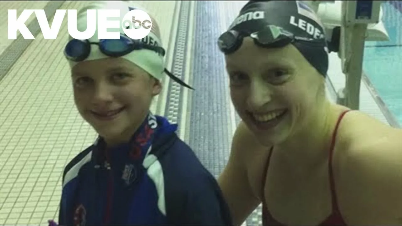 Olympic Swimmer Erin Gemmel Dressed As Katie Ledecky For Halloween In 2013. Now They’re Teammates | KVUE