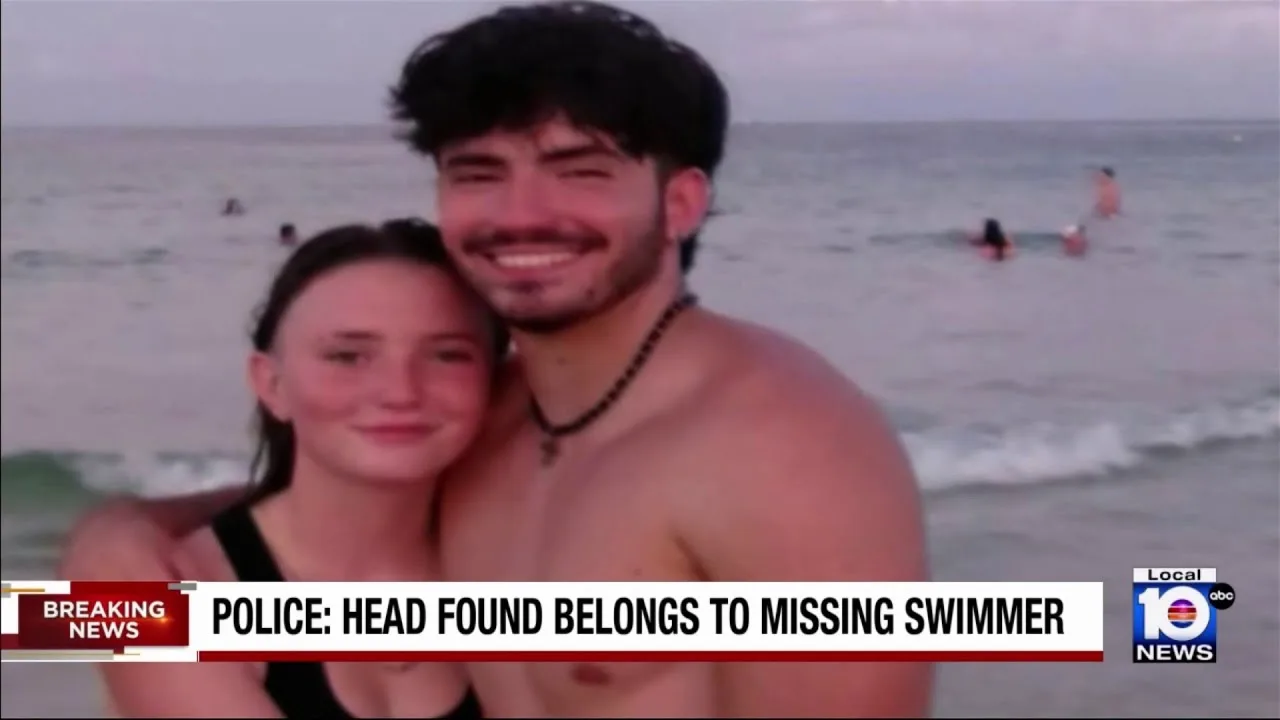 Human Head That Washed up on Beach Belonged to Missing Swimmer | WPLG Local 10